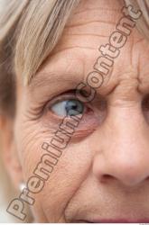 Eye Woman White Casual Average Wrinkles